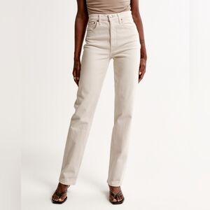 Abercrombie & Fitch 90s straight ultra high rise